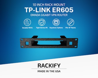 TP-Link ER605 | 10 Inch Rack Mount | DeskPi RackMate Compatible | Router