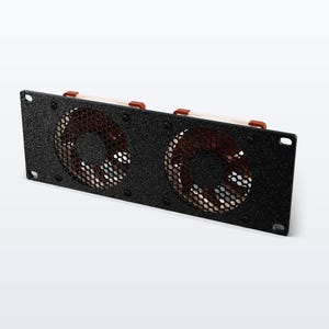 80mm Fan Mount | 10 Inch Rack Mount | Vented Design | Noctua NF-A8