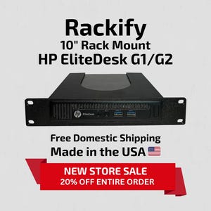 HP EliteDesk Mini G1/G2 - 10&quot; Rack Mount