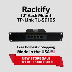 TP-Link TL-SG105 - 10&quot; Rack Mount