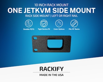 One JetKVM | Side Rack Mount | Homelab Accessory