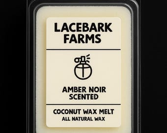 Amber Noir Scented-Coconut Wax Wax Melts