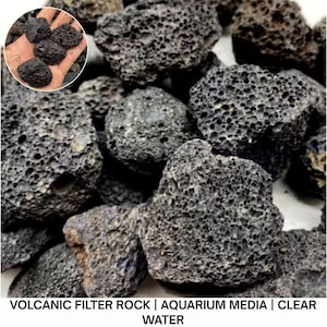 Materiale filtrante in roccia vulcanica naturale / Pietra filtrante biologica per acquario per la filtrazione di vasche per pesci