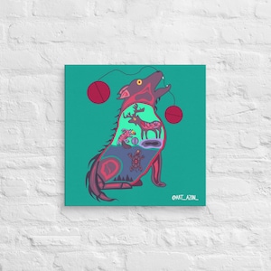 Norval Morrisseau Canvas