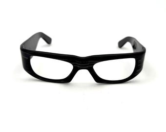 Occhiali Da Vista Uomo Vintage SPEXX Modello 81128 – Montatura Nera Quadrata, Stile Retrò - Foto 3