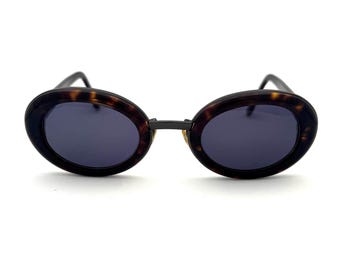 Okulary przeciwsłoneczne Giorgio Armani 945 Vintage NOS – duże włoskie okulary designerskie z lat 90. – Okulary przeciwsłoneczne Vintage Giorgio Armani
