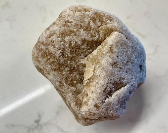 Desert Bloom Stone — Ancient Quartz Sandstone of Calm & Clarity (~450 Million Years Old)