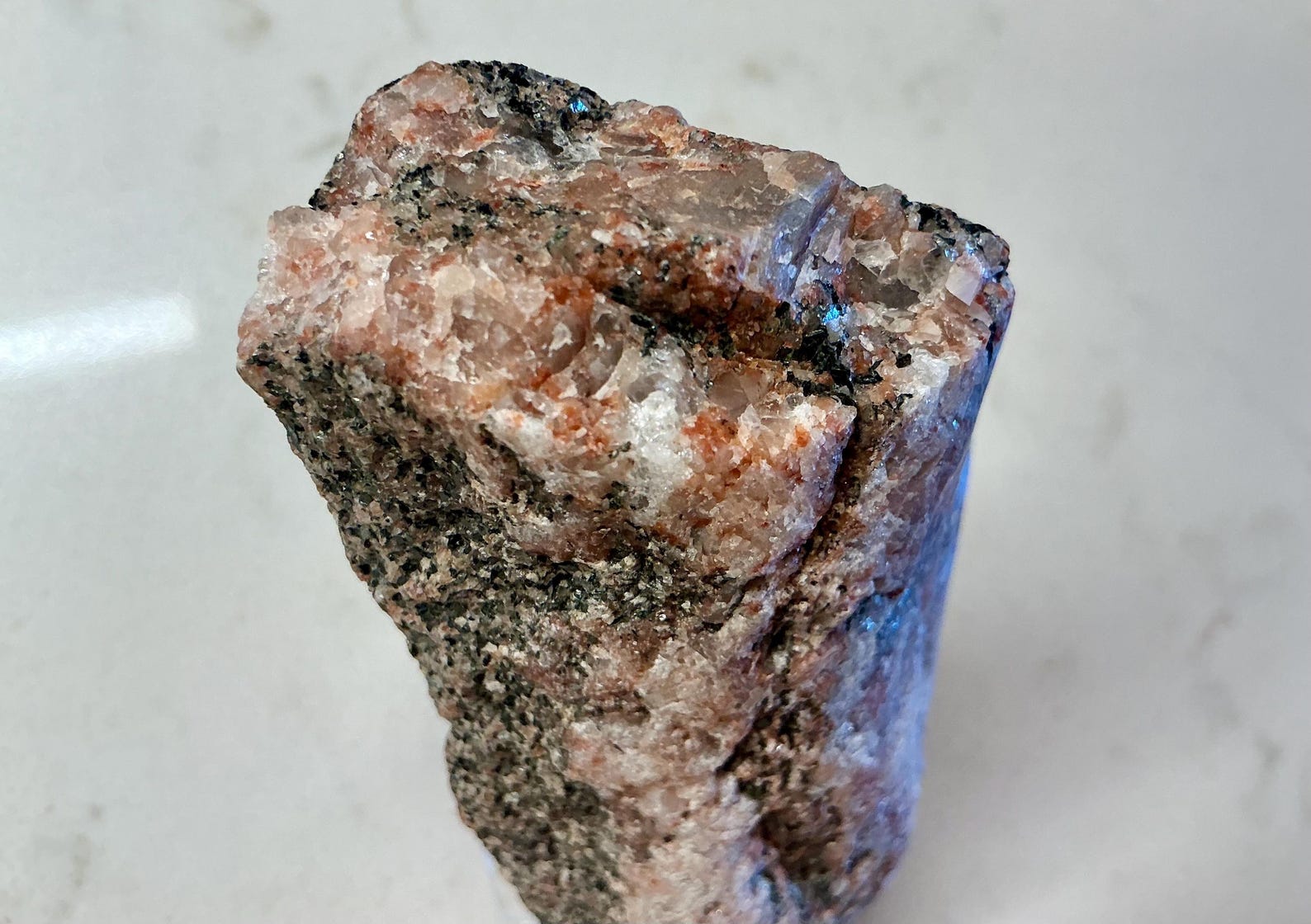 Pink Translucent Rocks Sparkling Raw Granite β Pink & Black Speckled Mineral Rock - Etsy