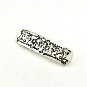 Silver Belette Sterling Silver Barrette - Etsy