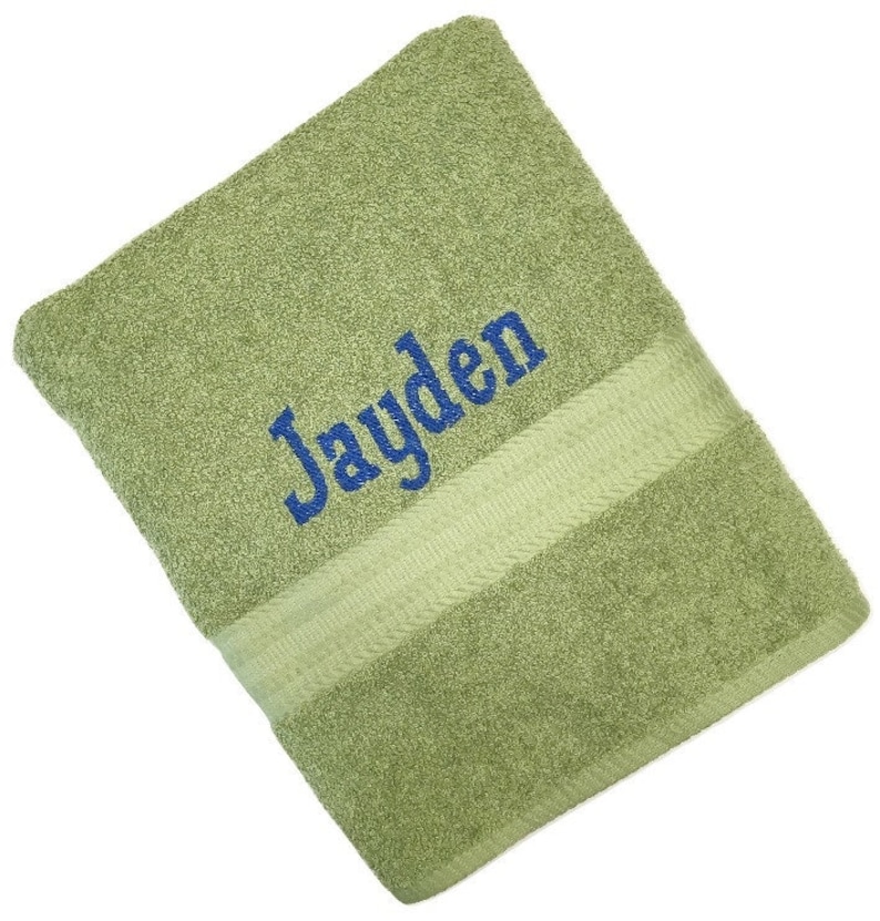 Personalized Towels Towels With Names Towels Personalized Etsy