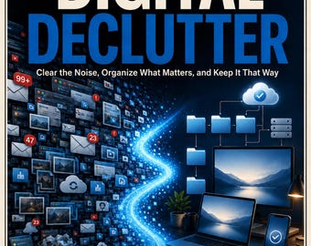 Digital Declutter: Digital Organization Guide & Cleanup Toolkit