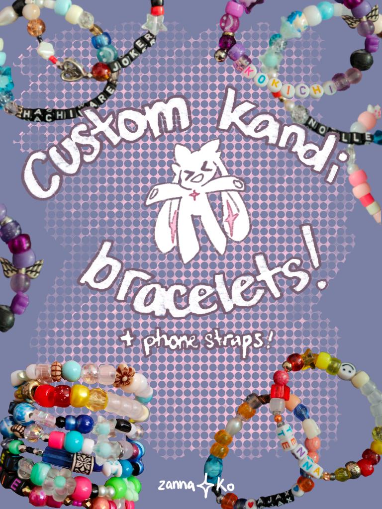 Kandi bracelet - Etsy 日本