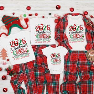 Family Christmas Crew 2025 Making Memories Together Shirt, Family Matching Christmas Tshirt, Matching Noel Family Tee, Christmas Group Gift