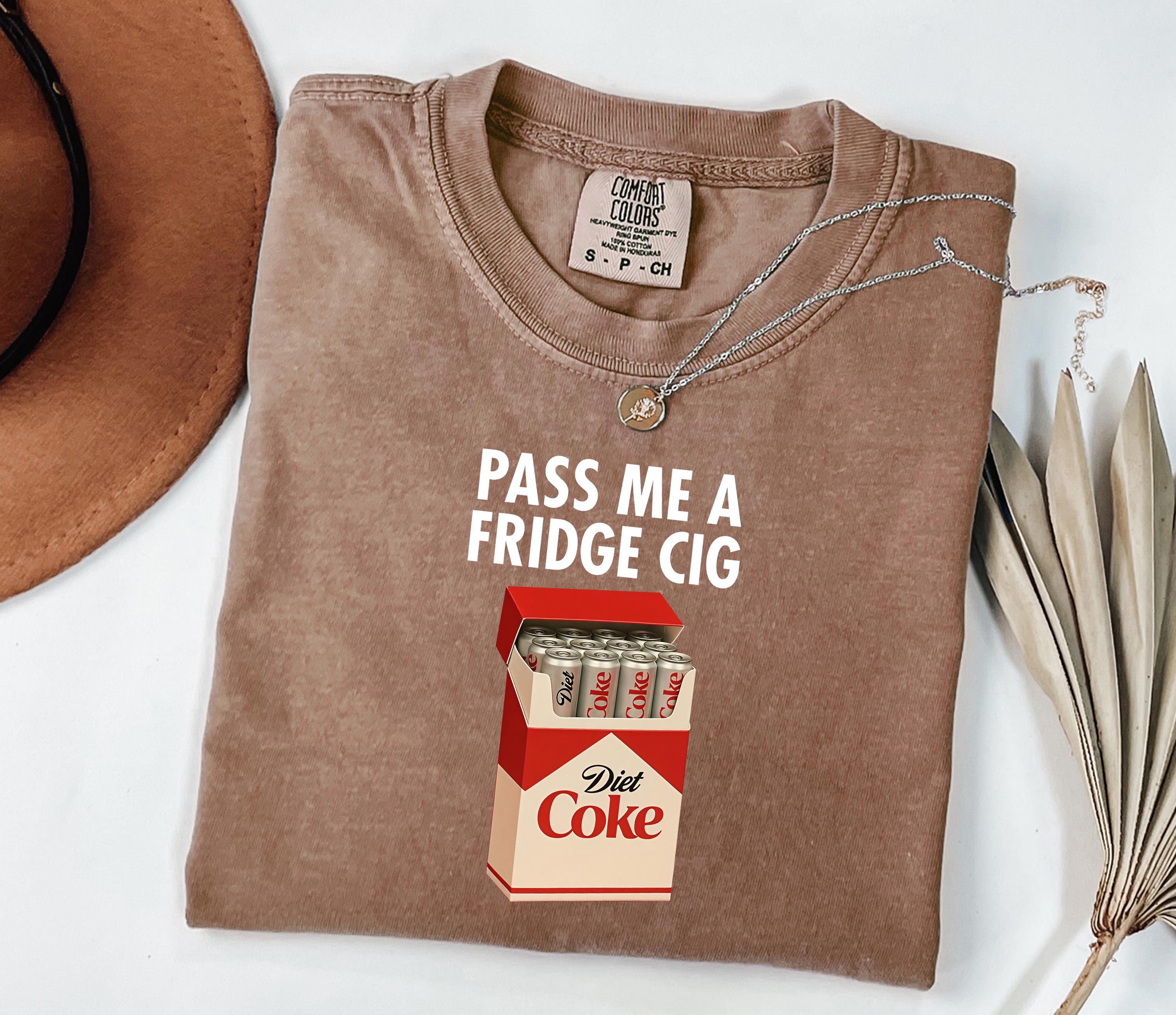 Diet Coke Fridge Cigarettes Shirt
