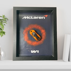 Hot Wheels 3D-autolijst: kunst aan de muur voor verzamelingen, cadeau voor hem