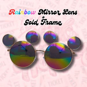 Mickey Mirror Sunglasses - Etsy