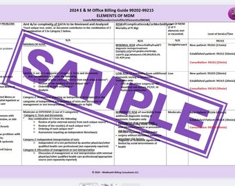 Factureringsschema poliklinische spoedeisende hulp | MDM- en tijdgids