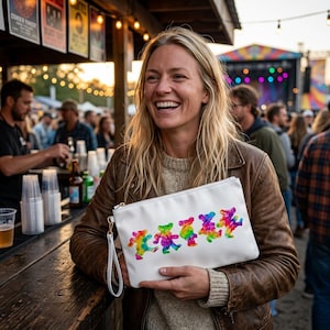 Grateful Dead Leather Bag - Etsy