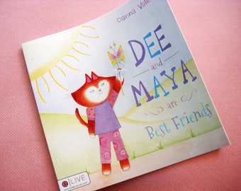 Children's Picture Book, Dee and Maya are Best Friends by Danna Valko, English