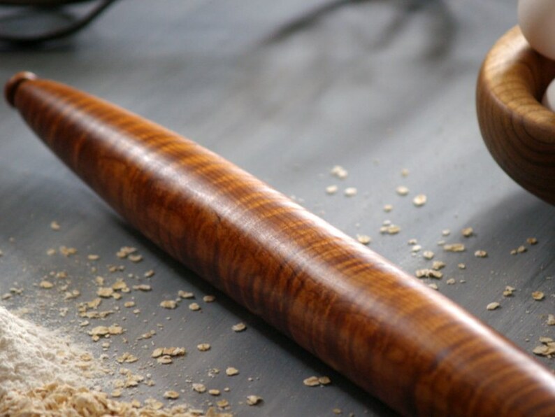 French Rolling Pin Kitchen Bakeware Tapered Rolling Pin