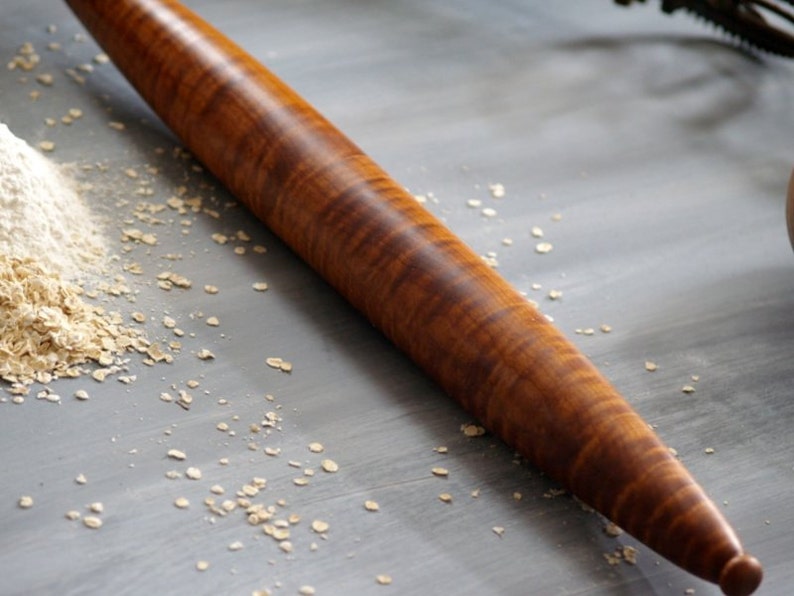 French Rolling Pin Kitchen Bakeware Tapered Rolling Pin