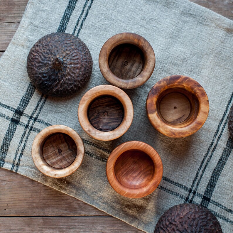 Woodland Acorn Button Box Keepsake Jewelry Box Wood Box Etsy