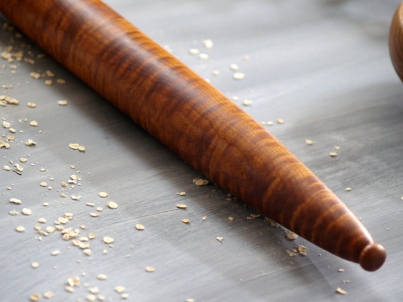 French Rolling Pin Kitchen Bakeware Tapered Rolling Pin
