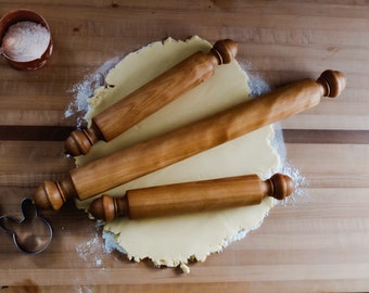 Mommy & Me Rolling Pins, Acorn Kids in the Kitchen Pins, Mother's Day