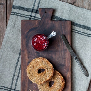 Walnut Serving Board, Bread Board, Cutting Board, Hostess and Gourmet, Kitchen Gift image 3