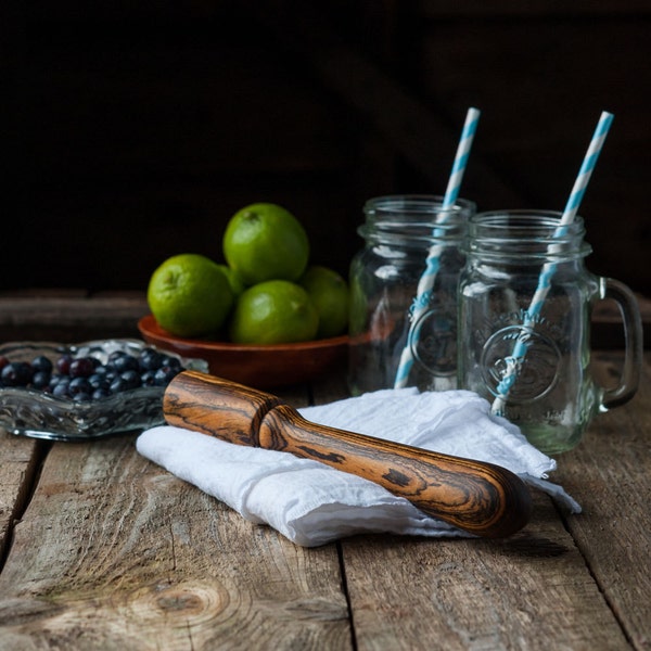 Muddler, Old Fashioned Muddler, Drink and Barware, Kitchen and Bar, Gift for Him, Hostess Gift