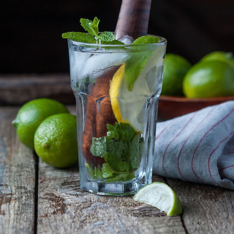 Muddler Cocktail Muddler Barware Kitchen and Bar Hostess Etsy