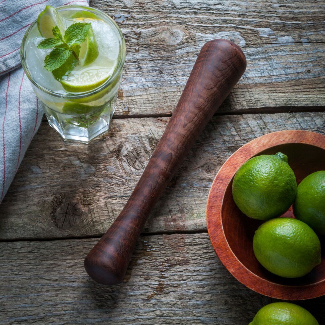 Muddler Cocktail Muddler Barware Kitchen and Bar Hostess Etsy