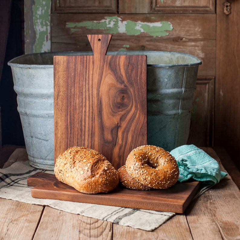 Walnut Serving Board, Bread Board, Cutting Board, Hostess and Gourmet, Kitchen Gift image 2