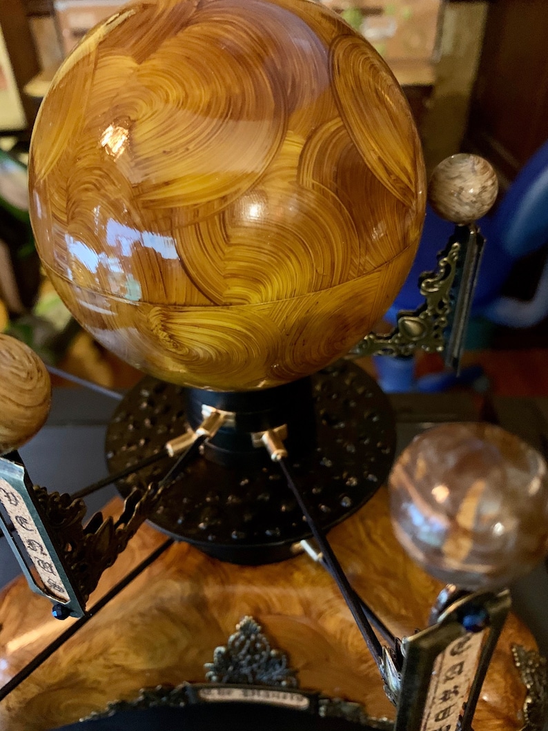 SALE Model Planetarium Orrery The Voyager Artist Made Kinetic Sculpture 画像 4