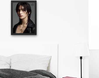Hyunjin Stray Kids Poster | K-Pop Signature Wall Art (Digital Download)