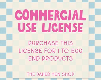 Commercial Use License Up to 500 Products