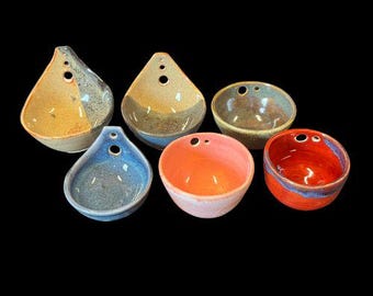 Apple - raku Apple Raku Bowl – Almeda Pottery