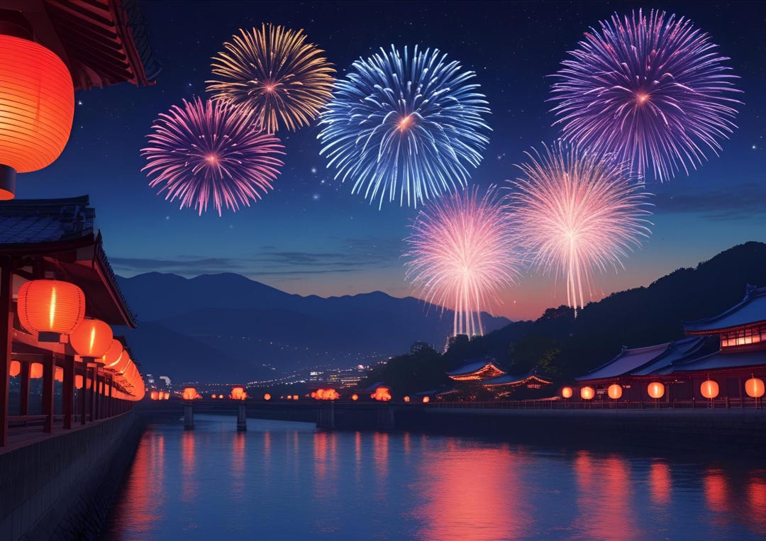 1000 Piece Fireworks Japan Landscape Jigsaw Puzzle for Adults - Etsy