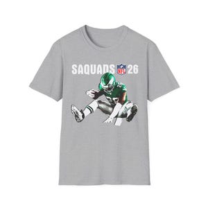 Saquon Barkley T Shirt New York Football Fan Tee Giants Running Back Graphic Shirt Game Day Sportswear Top