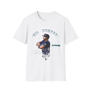 Cal Raleigh Big Dumper Shirt Seattle Baseball Tee for Fans Vintage Style Catcher T Shirt Inspired by Baseball Legend
