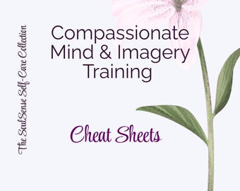 Self-Compassion Journal Printable | Anxiety Healing Workbook | Mindfulness PDF | Stop Negative Self-Talk