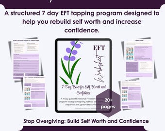 EFT Tapping for Self Worth and Confidence | 7 Day Reset | Emotional Freedom Technique PDF