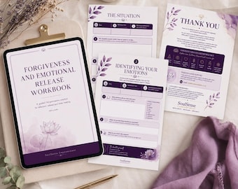 Forgiveness Workbook | Ho'oponopono Exercises for Emotional Release, Letting Go and Inner Healing