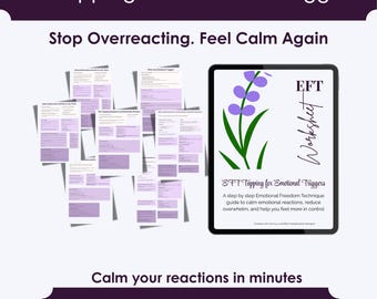 EFT Tapping for Emotional Triggers | Stop Overreacting | Nervous System Regulation | Overthinking Help PDF