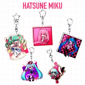 Llaveros de Hatsune Miku