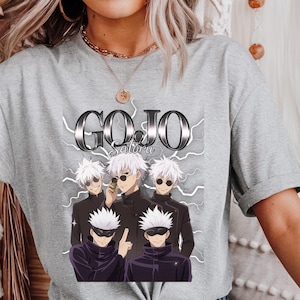 Gojo Satoru Jujutsu Kaisen Shirt, Gojo Badass Shirt, Anime Shirt, Gift For Him, Gift For Her, Unisex TShirt