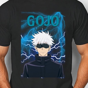 Gojo Satoru Jujutsu Kaisen Shirt, Anime Shirt, Gojo Badass Shirt, Gift For Him, Gift For Her, Unisex TShirt