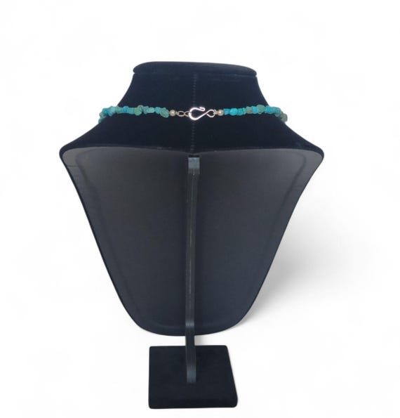 Native American Statement Turquoise Necklace | Vi… - image 4