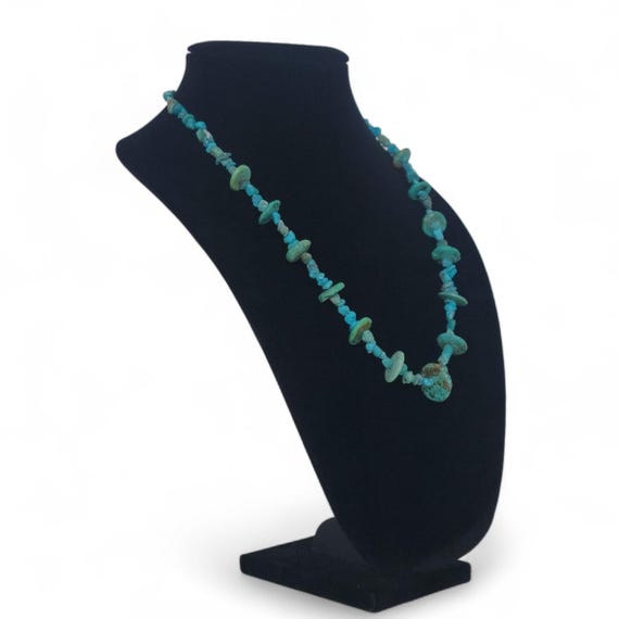 Native American Statement Turquoise Necklace | Vi… - image 2