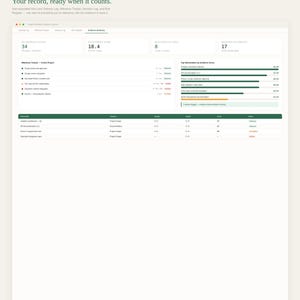 Project Delivery Evidence Log Excel Template | Milestone Tracker, Decision Record (Digital Download)